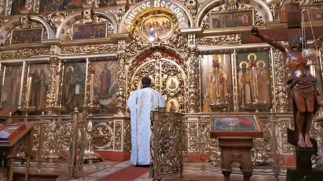 Воскресная Божественная Литургия. 31.05.2020. смотреть онлайн