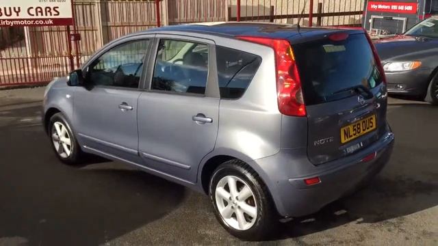 Irby motor company. Nissan Note 1.4 Acenta 5dr 47,000miles 58 reg смотреть онлайн