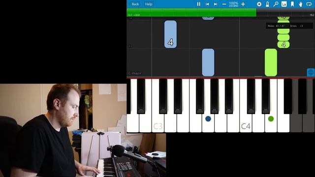 LEARN PIANO FROM A GAME? Synthesia First Impressions смотреть онлайн