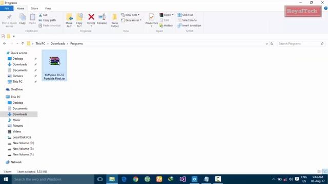 Window 8,10 And MS Office 2010 2017 Activation Tutorial (Royal Tech) смотреть онлайн