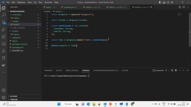 Todo Application: Backend development using NodeJS Express and MongoDB | With Explanation смотреть онлайн
