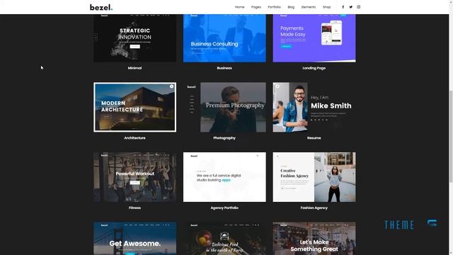 Bezel - Creative Multi-Purpose WordPress Theme Nate Reggie смотреть онлайн
