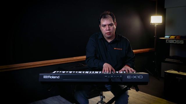 Roland E-X10: Teclado arreglista | Escucha sus expresivos tonos: pianos, sintes, cuerdas y más 🎹🧡 смотреть онлайн