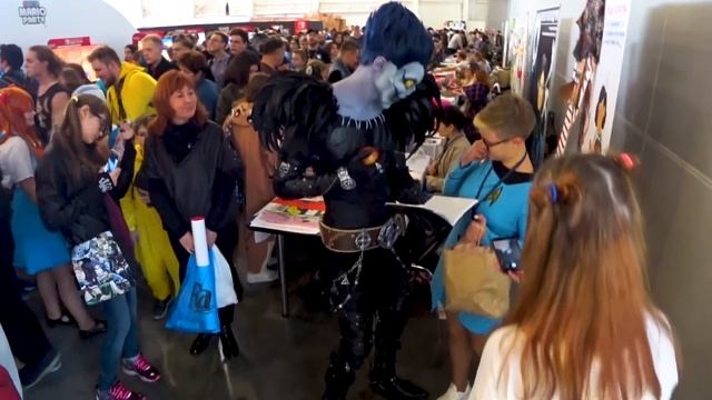 Comiccon Russia 2018: стенды, косплей, выступления смотреть онлайн