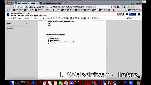 Webdriver IO framework from scratch BDD смотреть онлайн