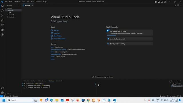 Authentication using Node.js, Express.js, My sql, React.js || How to clone the project. смотреть онлайн