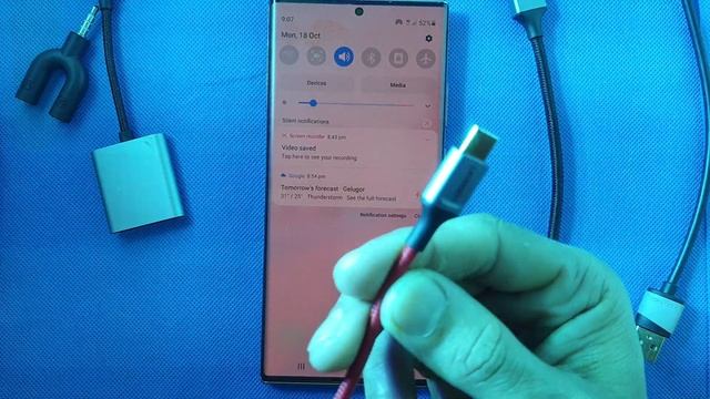 Type C to 3.5mm Headphone Jack Adapter for Samsung ( Not working) Note 20/20 Ultra смотреть онлайн