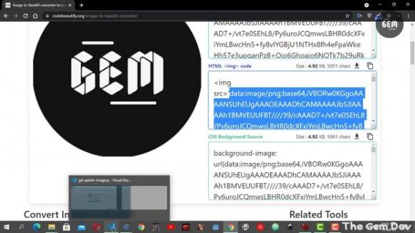 Create a Custom GDevelop Splash Screen | #gdevelop