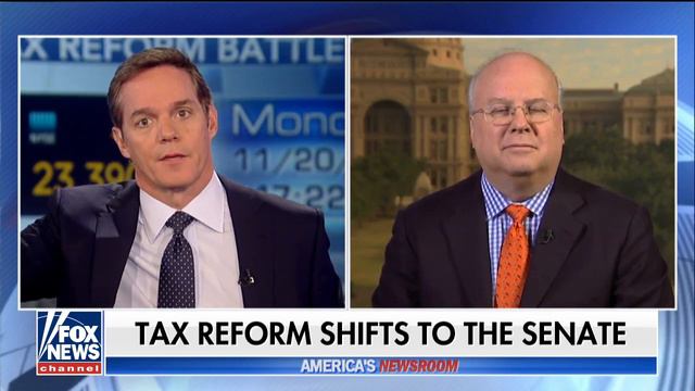 Karl Rove on how to win over GOP senators on tax reform смотреть онлайн