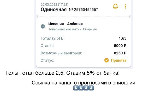 Испания - Албания прогноз