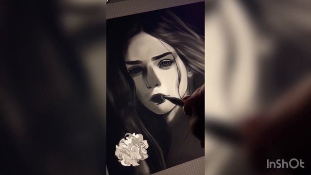 Drawing without colors/ procreate app смотреть онлайн