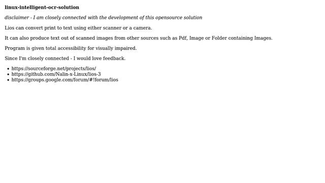 Ubuntu: What's the best, simplest OCR solution? смотреть онлайн