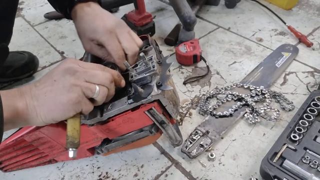 Ремонт бензопили Forte FGS5800 смотреть онлайн