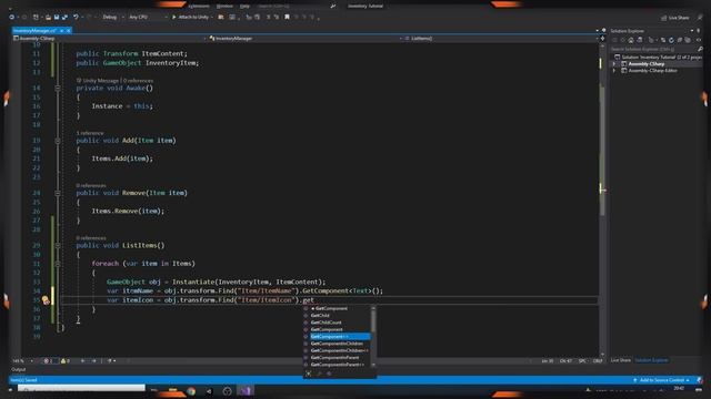 Unity Inventory System - Easy Tutorial (2022) смотреть онлайн