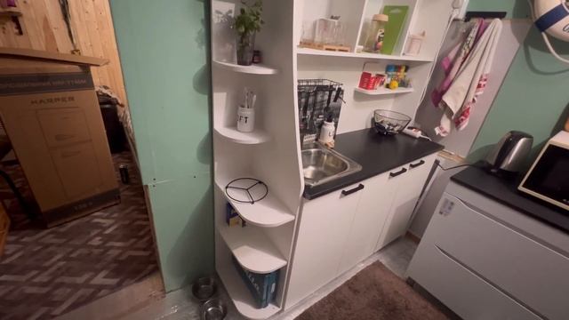 Дача,распаковка холодильника, мини-дом), кухня ?_3