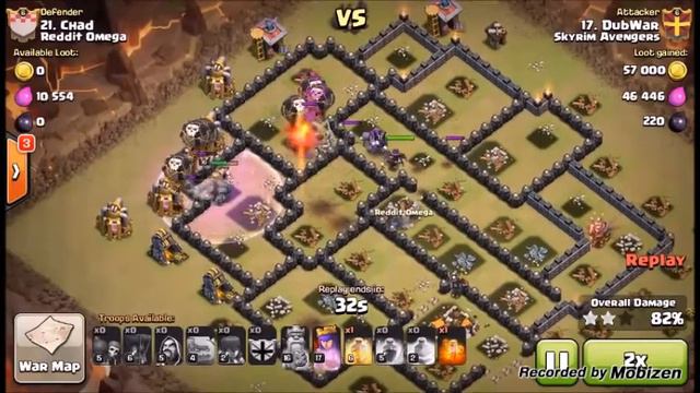 CLASH OF CLANS- INTENSE CLAN WAR RECAP #1 (SKYRIM AVENGERS VS REDDIT OMEGA) смотреть онлайн