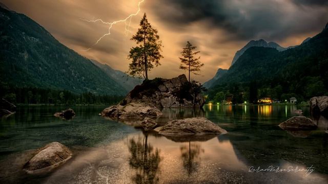 Heavenly Quran Recitation ∣ 10 HOURS Of Divine Recitation With Calming Rain & Thunderstorm Sounds!