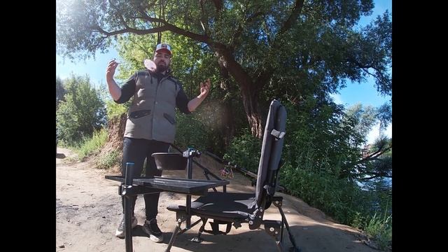 Обзор фидерного кресла CAPERLAN. Бюджетное кресло. Рыболовное кресло смотреть онлайн