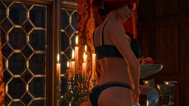 The Witcher 3 - What Happens If You ROMANCE BOTH Triss and Yennefer? смотреть онлайн