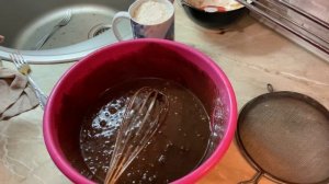 Бисквит с какао и шоколадом, лёгкий рецепт