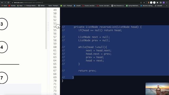 Add Two Numbers - Leetcode 445- Java смотреть онлайн