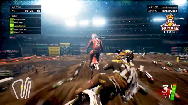 Monster Energy Supercross Gameplay Episode 05 смотреть онлайн