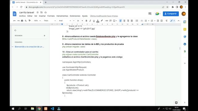 Shopping cart laravel 9- carrito de compras laravel 9 смотреть онлайн