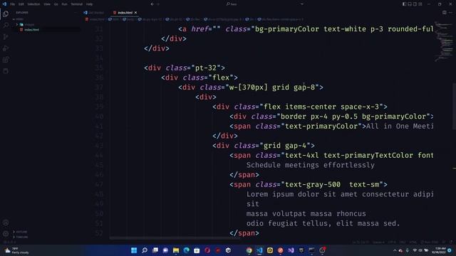 How to Create a Responsive Hero Section with Tailwind CSS смотреть онлайн