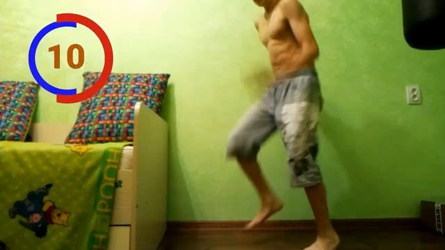 Как похудеть за 4 минуты? Кардио Табата смотреть онлайн