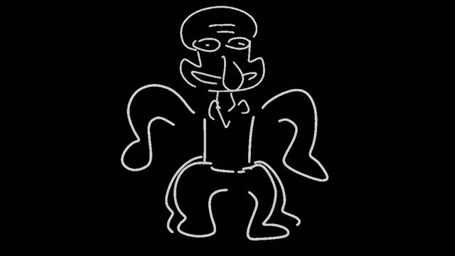 Squidward Tentacles dances to Lapfox for 39 seconds смотреть онлайн