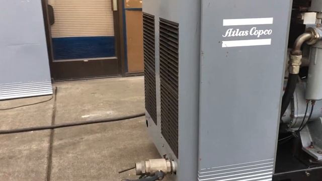 Atlas Copco GA37 50 HP Rotary Screw Air Compressor 460V 50hp смотреть онлайн