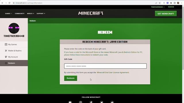 Minecraft java giveaway card info redeem it fast, GL смотреть онлайн