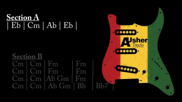 Reggae Eb Major / C minor | Guitar Jam Track смотреть онлайн