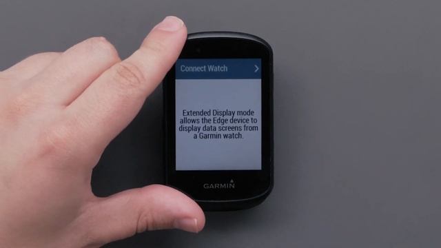 Support: Using Extended Display Mode on an Edge® 520 Plus/530 смотреть онлайн