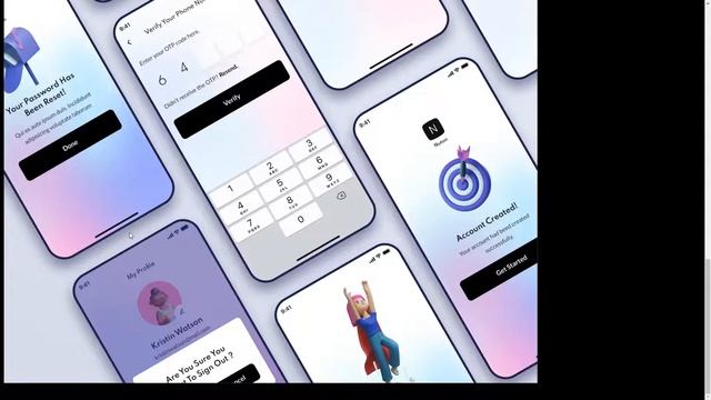 Nuton - Online Learning Mobile App Figma UI Template teacher ios смотреть онлайн