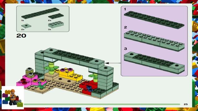 LEGO instructions - Minecraft - 21180 - The Guardian Battle смотреть онлайн