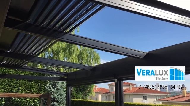 Пергола с алюминиевой крышей V Bioclimatic смотреть онлайн