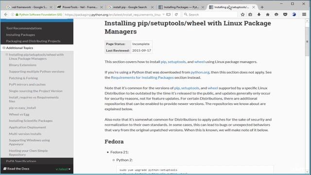 1 Installing Python and Pip смотреть онлайн