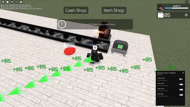 Superhero Tycoon SCRIPT [ ROBLOX ] смотреть онлайн