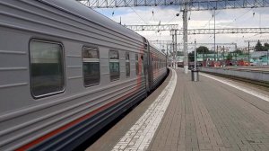 Прибытие ЭП2К-416 со скорым поездом №155С сообщением Анапа-Москва