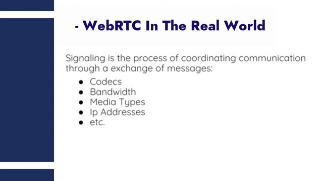 WebRTC Full Course - 1.3 Signaling смотреть онлайн