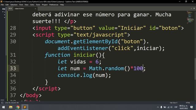 +404 Ejercicios de Programación: #10 Adivina el número JS смотреть онлайн