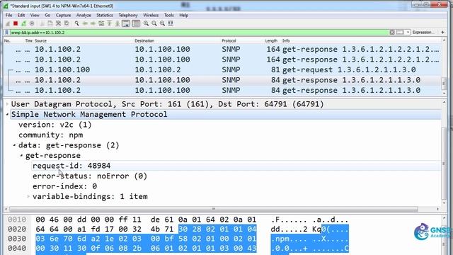 CCNA #012: Learn SNMP with GNS3, Wireshark and Solarwinds NPM - CCNA 200-125 exam смотреть онлайн