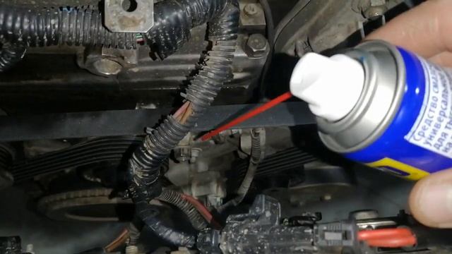 как правильно натянуть ремень генератора нива шевроле