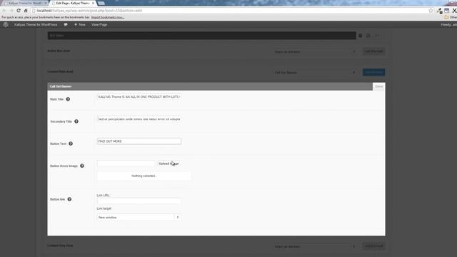 KALLYAS WordPress v3.1 (outdated) - How to use Call Out Banner Element смотреть онлайн