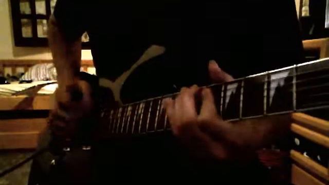 Fear of the Dark - solo cover - Ibanez RG370FMZ смотреть онлайн