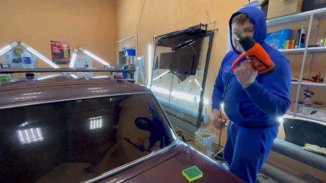 Как самому затонировать машину ? #тонировка #2107 #тонирование