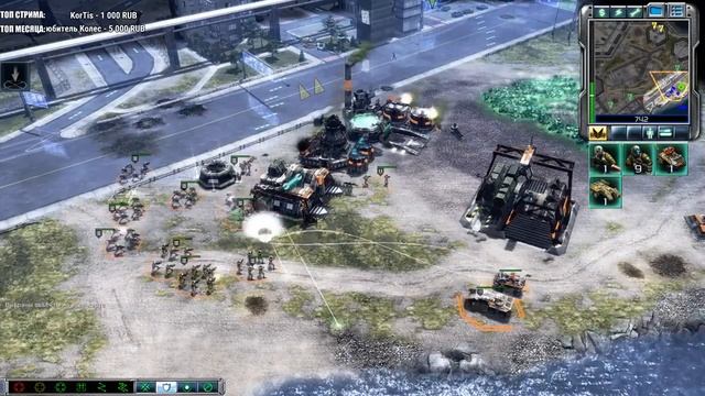 C&C 3 Tiberium Wars на 2 часа | Стрим на заказ от KorTis смотреть онлайн