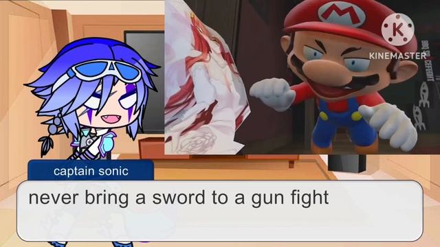 Me and my OCS react to mario cringe challenge (gacha club) смотреть онлайн