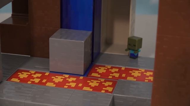 Minecraft Survival Mode Playset Mattel Overworld Huge Base unboxing Puppet Steve смотреть онлайн